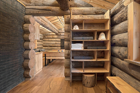 Красивые фотографии бани Кострово | 99 кв.м | Самое большое портфолио стильных бань и домов из кело на Artkelo.ru Фото бани Кострово