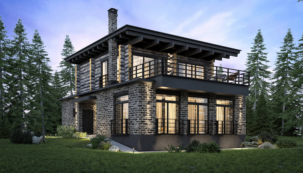 Фото дома-бани Родники