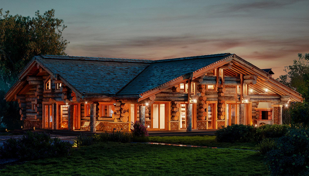 Фото дома-бани Трувиль