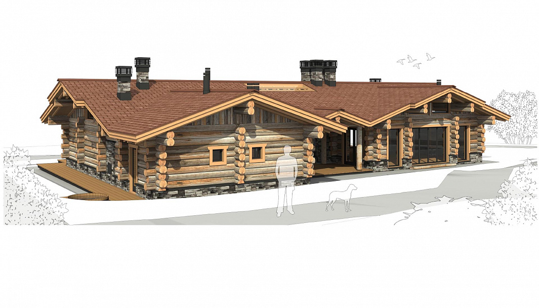 Фото дома-бани Завидово - 2 