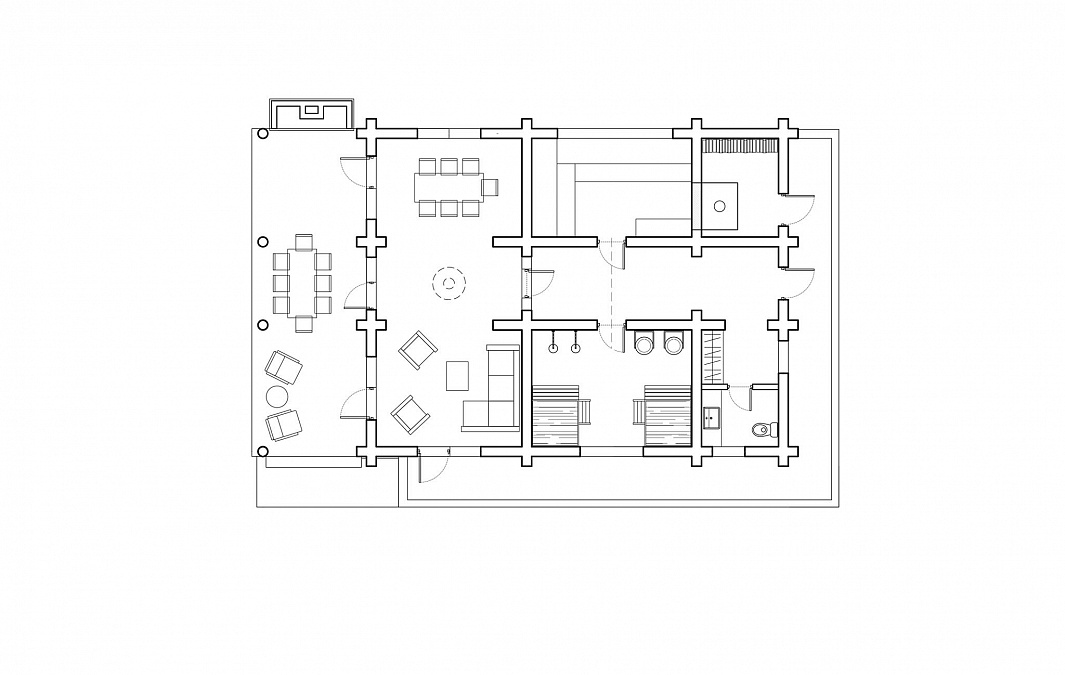 Фото дома-бани Хлепень - 2 