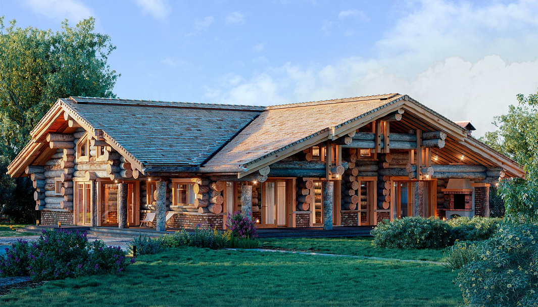 Фото дома-бани Трувиль