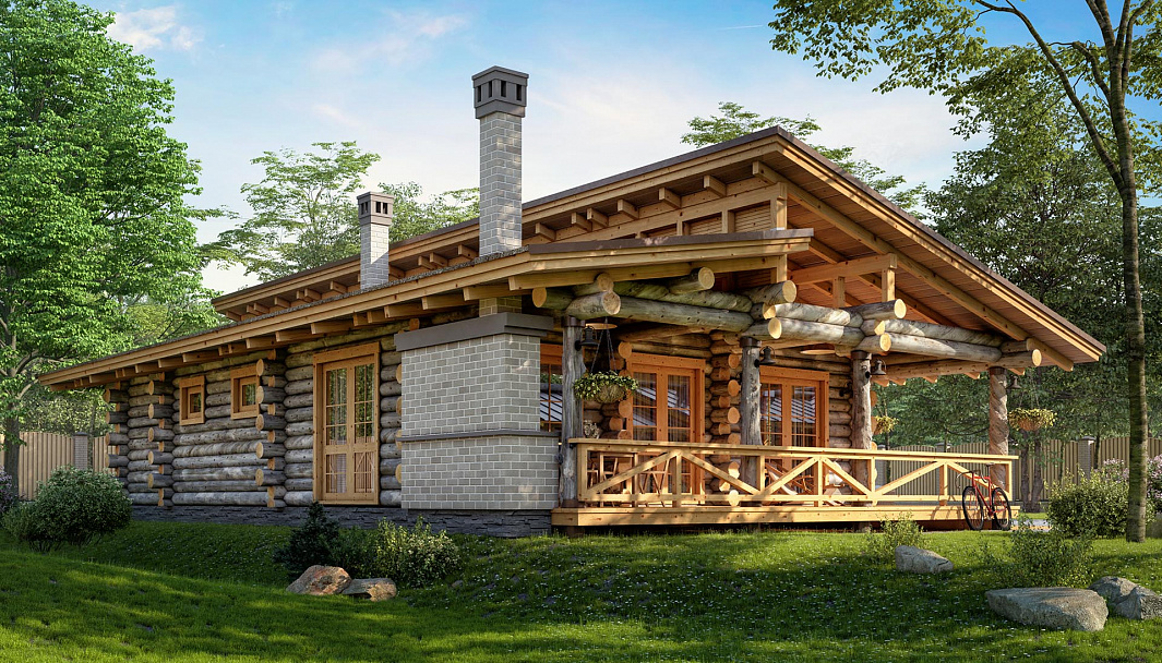 Фото дома-бани Хлепень - 2 