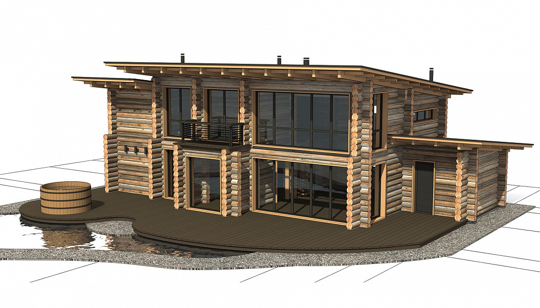 Фото дома-бани Пестово