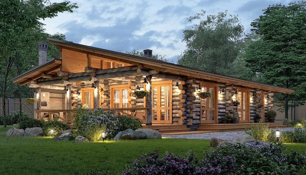 Фото дома-бани Хлепень - 2 