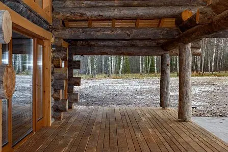Красивые фотографии дома Аржаники | 427 кв.м | Самое большое портфолио стильных бань и домов из кело на Artkelo.ru Фото дома Аржаники