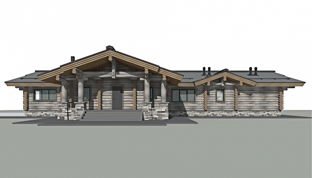 Фото дома-бани Пчелка