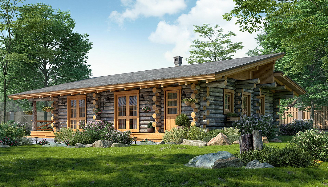 Фото дома-бани Хлепень - 2 