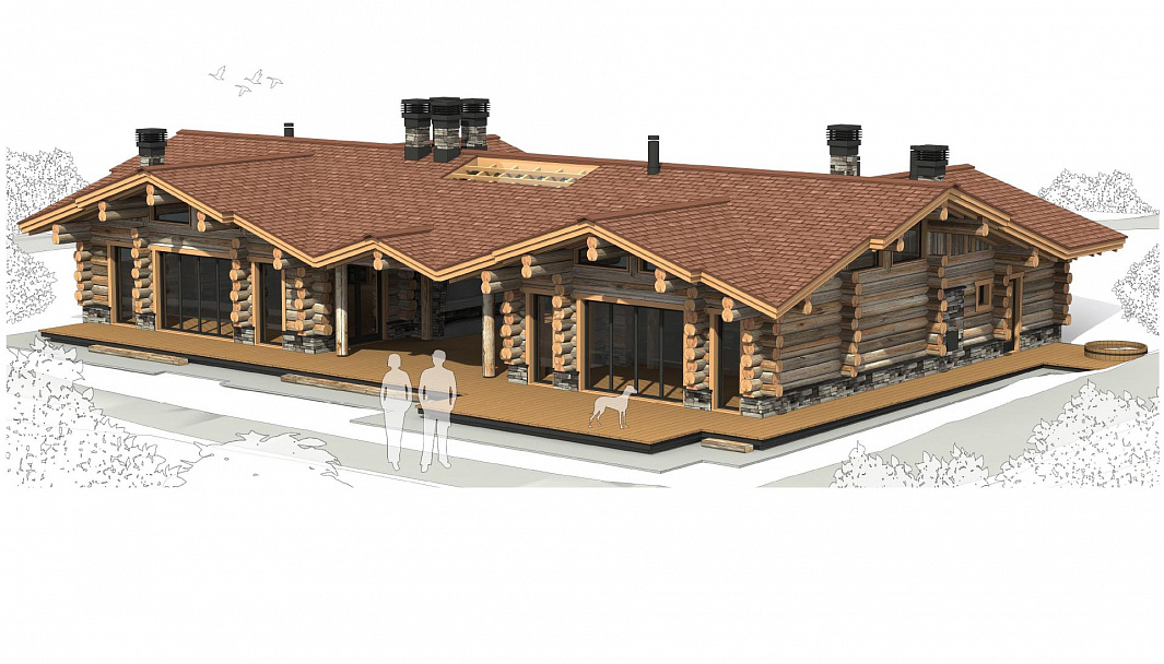 Фото дома-бани Завидово - 2 