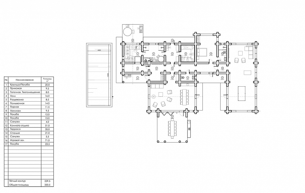 Фото дома-бани Оборенское поместье-1