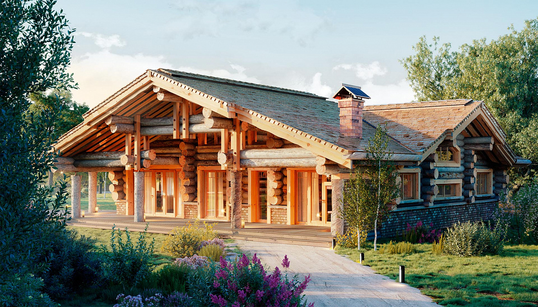 Фото дома-бани Трувиль