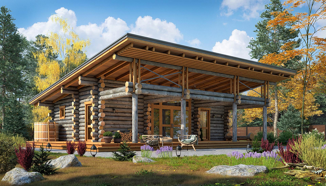 Фото дома-бани Завидово - 1