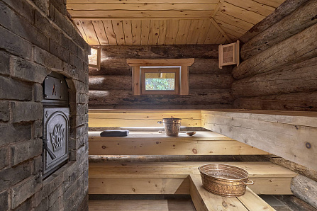 Красивые фотографии бани Кострово | 99 кв.м | Самое большое портфолио стильных бань и домов из кело на Artkelo.ru Фото бани Кострово