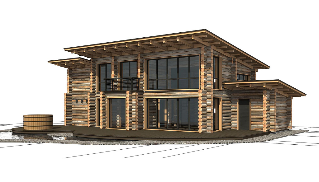 Фото дома-бани Пестово