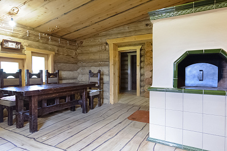 Красивые фотографии бани Малые Решники | 122 кв.м | Самое большое портфолио стильных бань и домов из кело на Artkelo.ru Фото бани Малые Решники