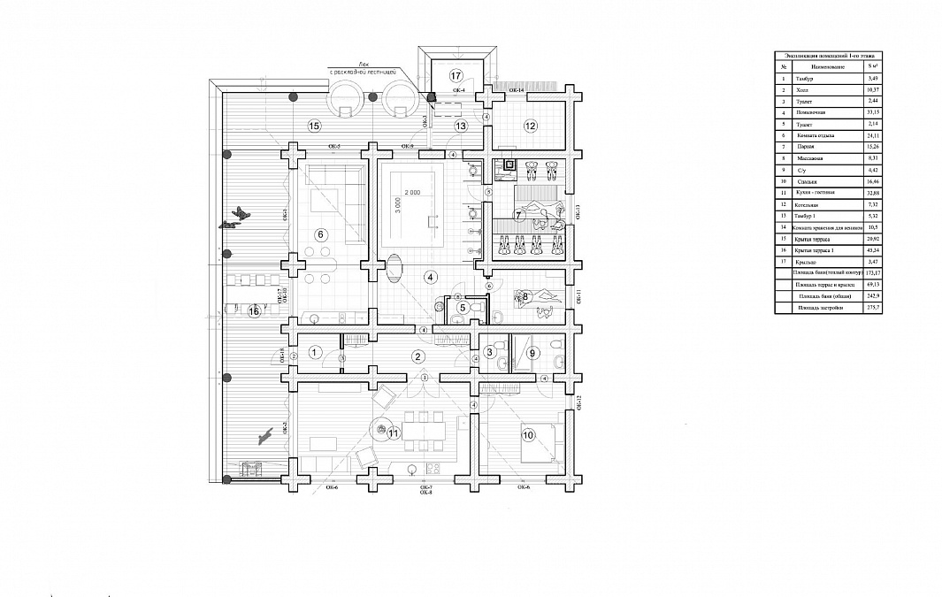 Фото дома-бани Трувиль