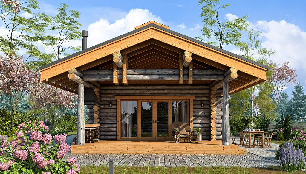 Фото дома-бани Одинцово