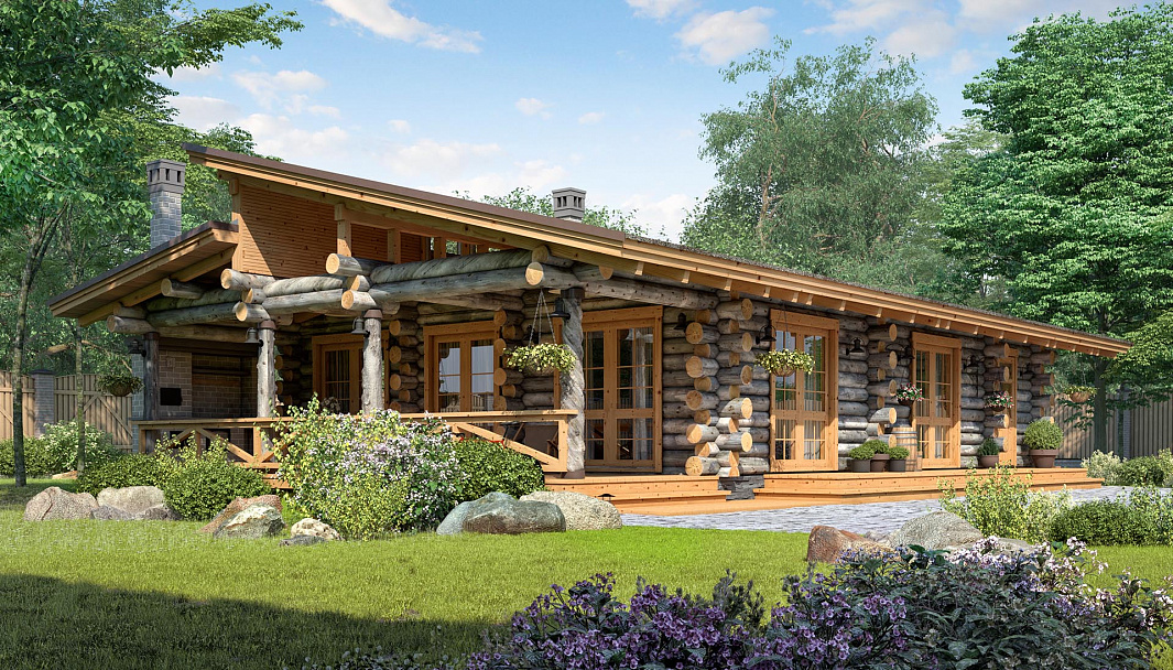 Фото дома-бани Хлепень - 2 