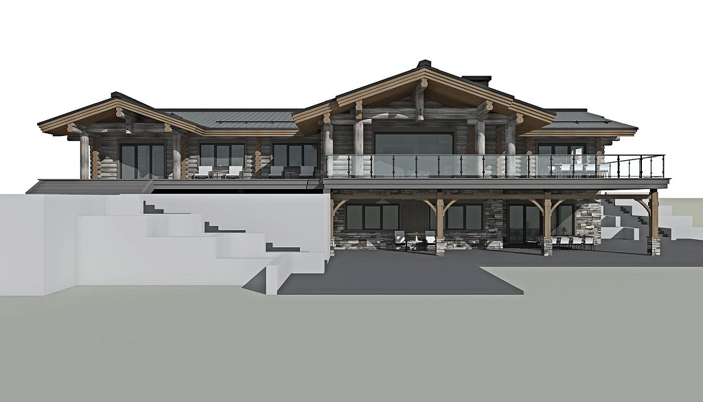 Фото дома-бани Пчелка