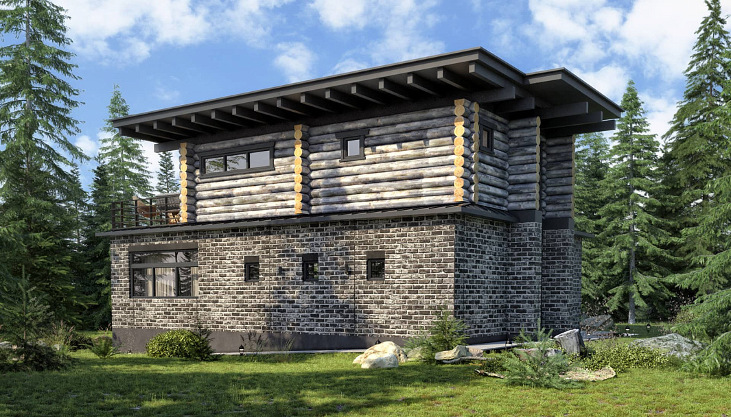 Фото дома-бани Родники